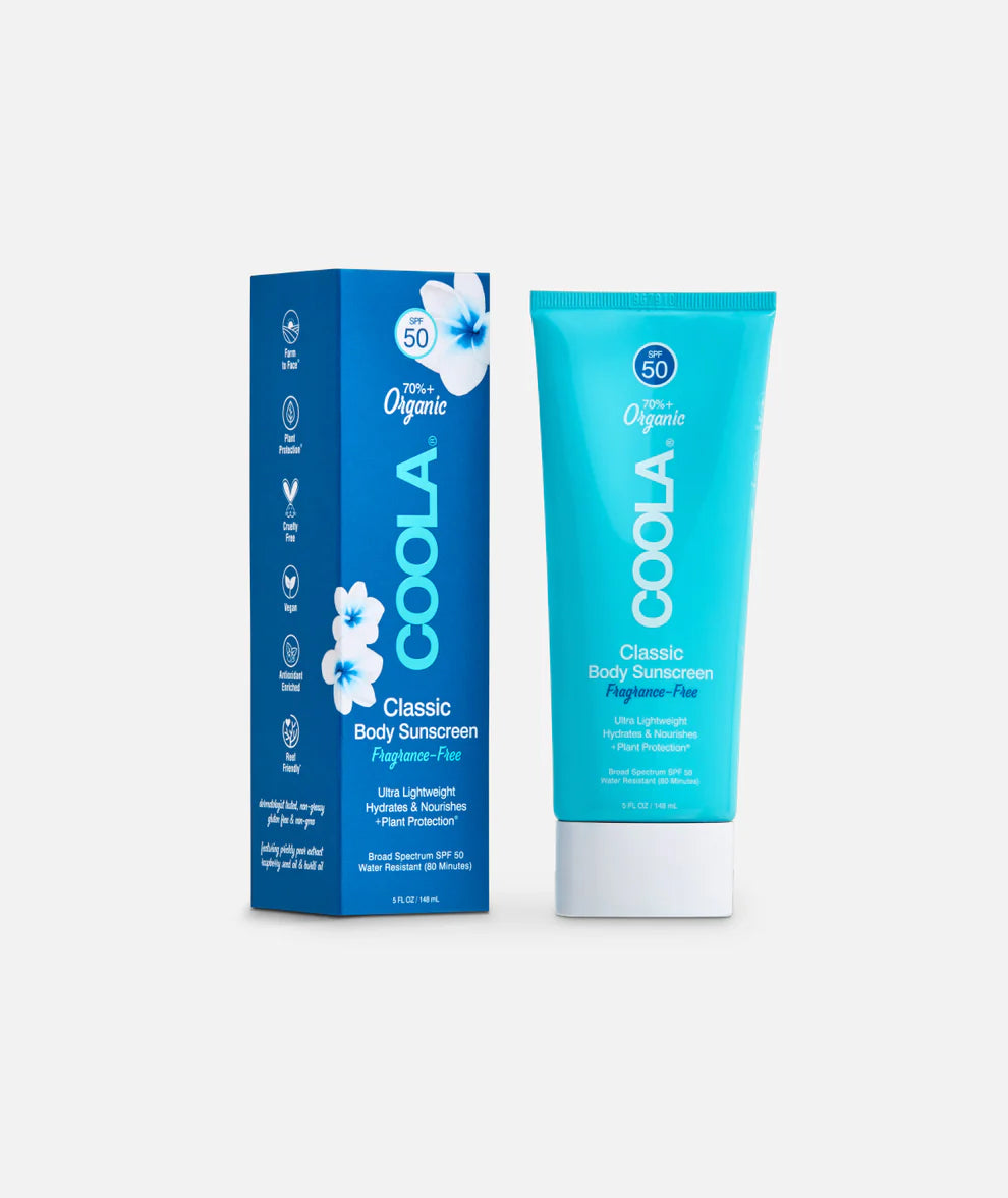 Classic Body Sunscreen Lotion SPF50 Classic Body Sunscreen Lotion SPF50 - Fragrance Free / 148ml in Sunscreen | Coola