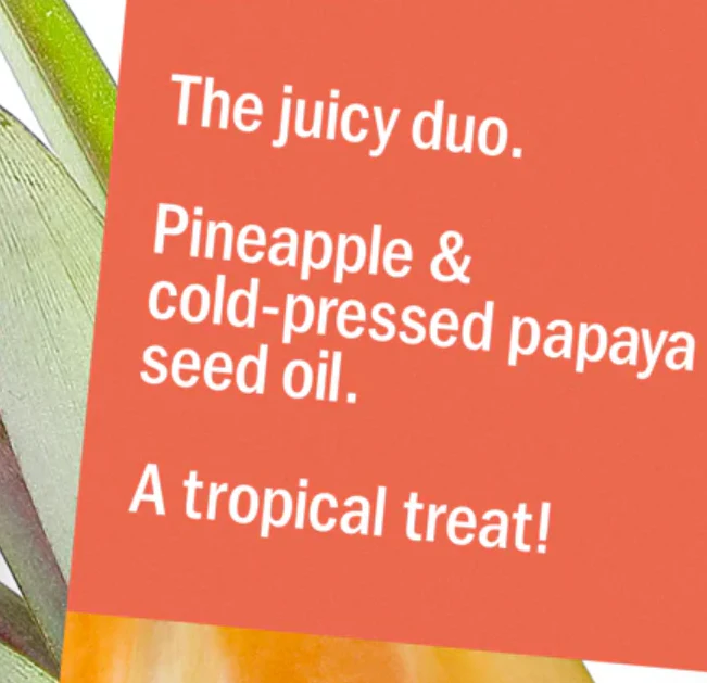 Hurraw Lip Balm | Papaya Pineapple