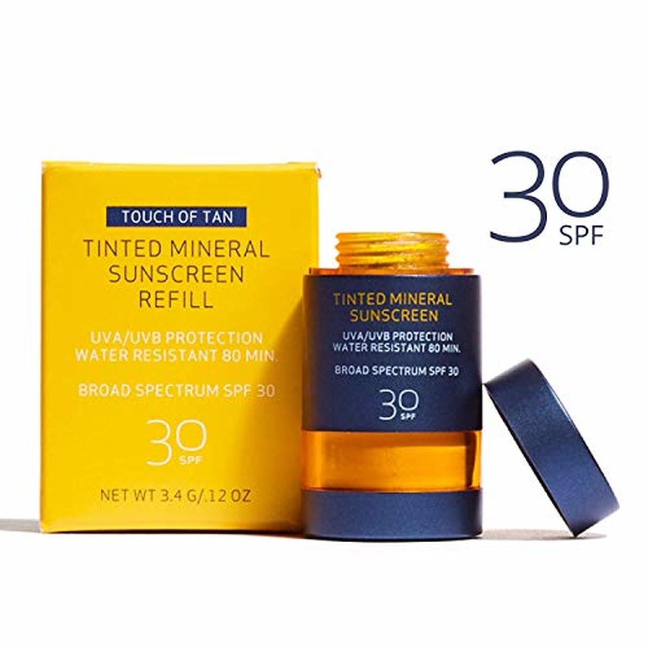 Mineral Powder SPF 30 - Translucent - Refill Mineral Powder SPF 30 - Translucent - Refill - Touch of Tan - Refill in Sunscreen | Brush On Block