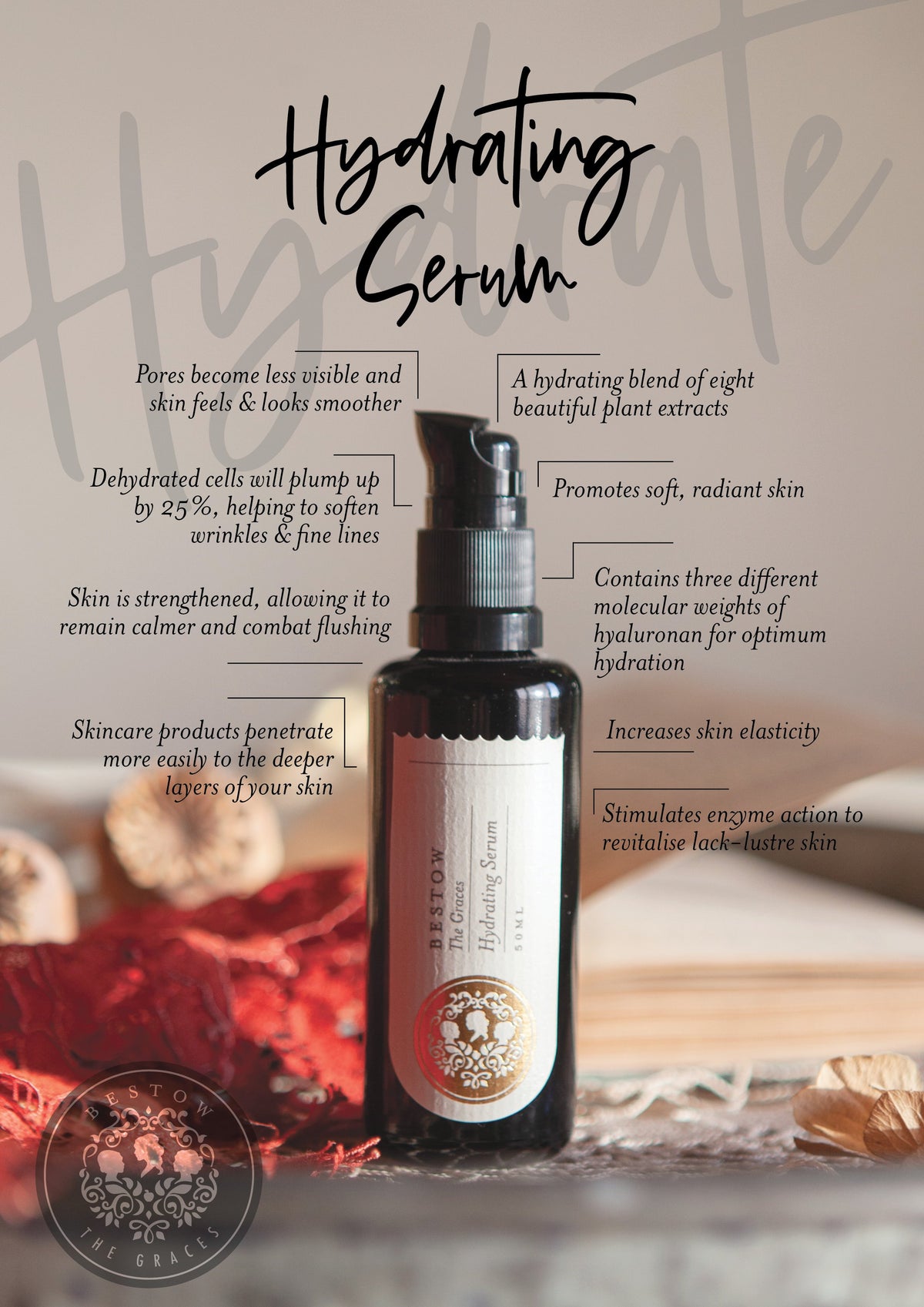 The Graces Hydrating Serum  (Save 25%)