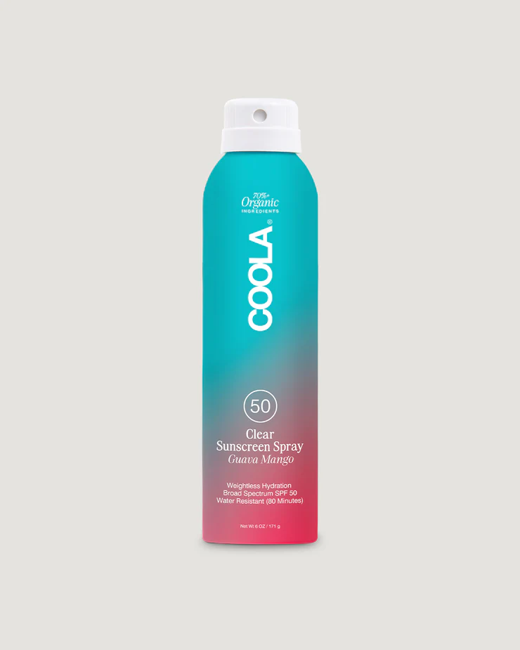 Classic Body Organic Sunscreen Spray SPF50 Classic Body Organic Sunscreen Spray SPF50 - Guava Mango in Sunscreen | Coola