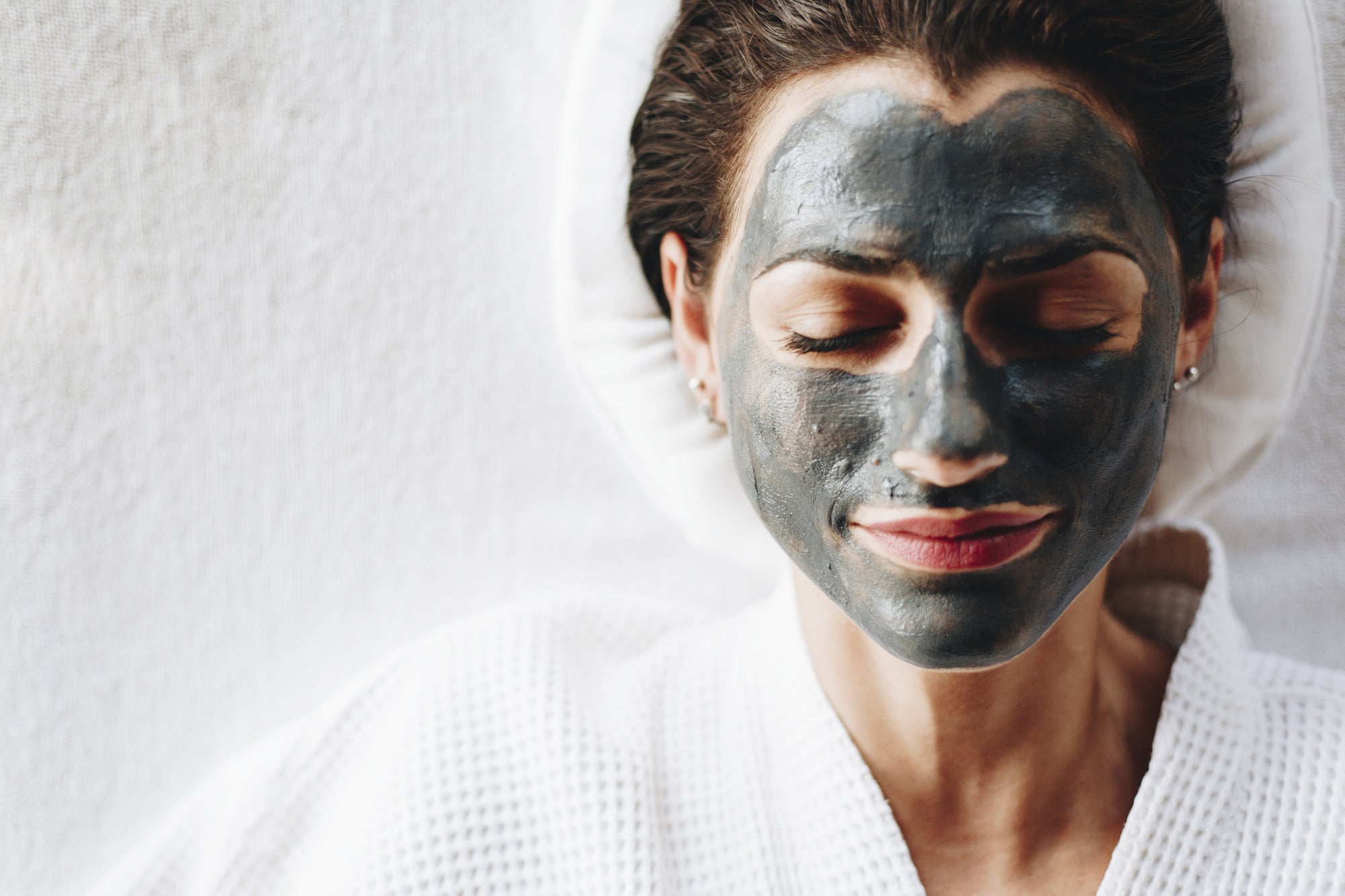 Charcoal Clay Mask - Single Charcoal Clay Mask - Single - Default Title in Masks, Exfoliants & Peels | Living Nature