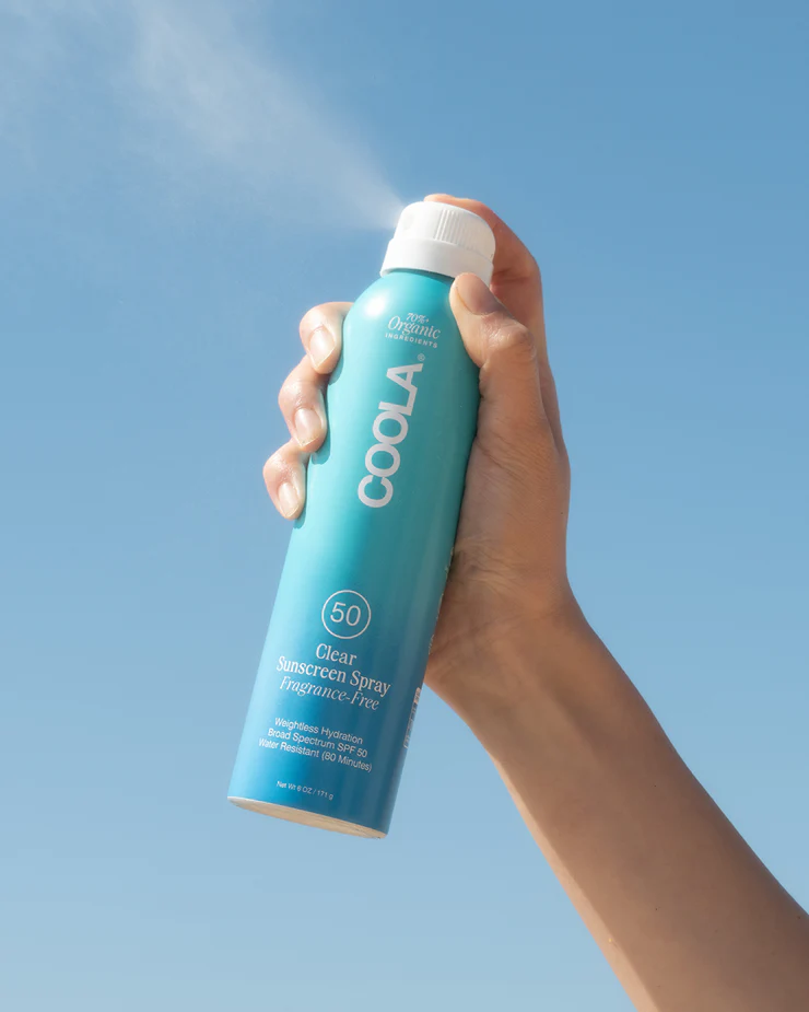 Classic Body Organic Sunscreen Spray SPF50 Classic Body Organic Sunscreen Spray SPF50 - Guava Mango in Sunscreen | Coola