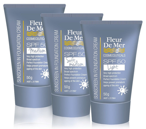Fleur De Mer Tinted Foundation Sunscreen