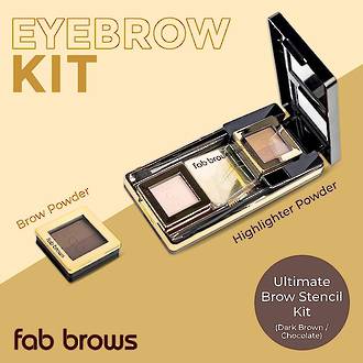 Duo Light | Medium Brown LUX Duo Light | Medium Brown LUX - Default Title in Make Up | Fab Brows