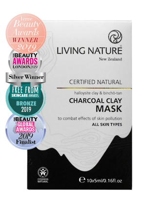 Charcoal Clay Mask - Single Charcoal Clay Mask - Single - Default Title in Masks, Exfoliants &amp; Peels | Living Nature