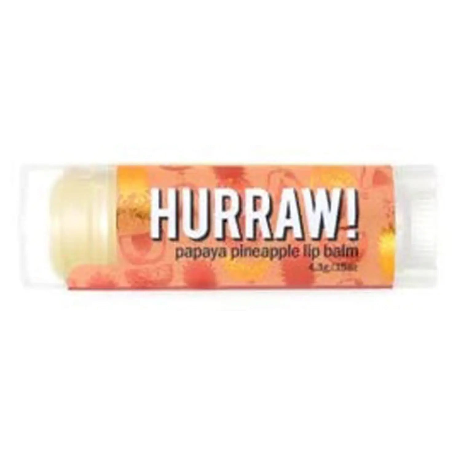 Hurraw Lip Balm | Papaya Pineapple