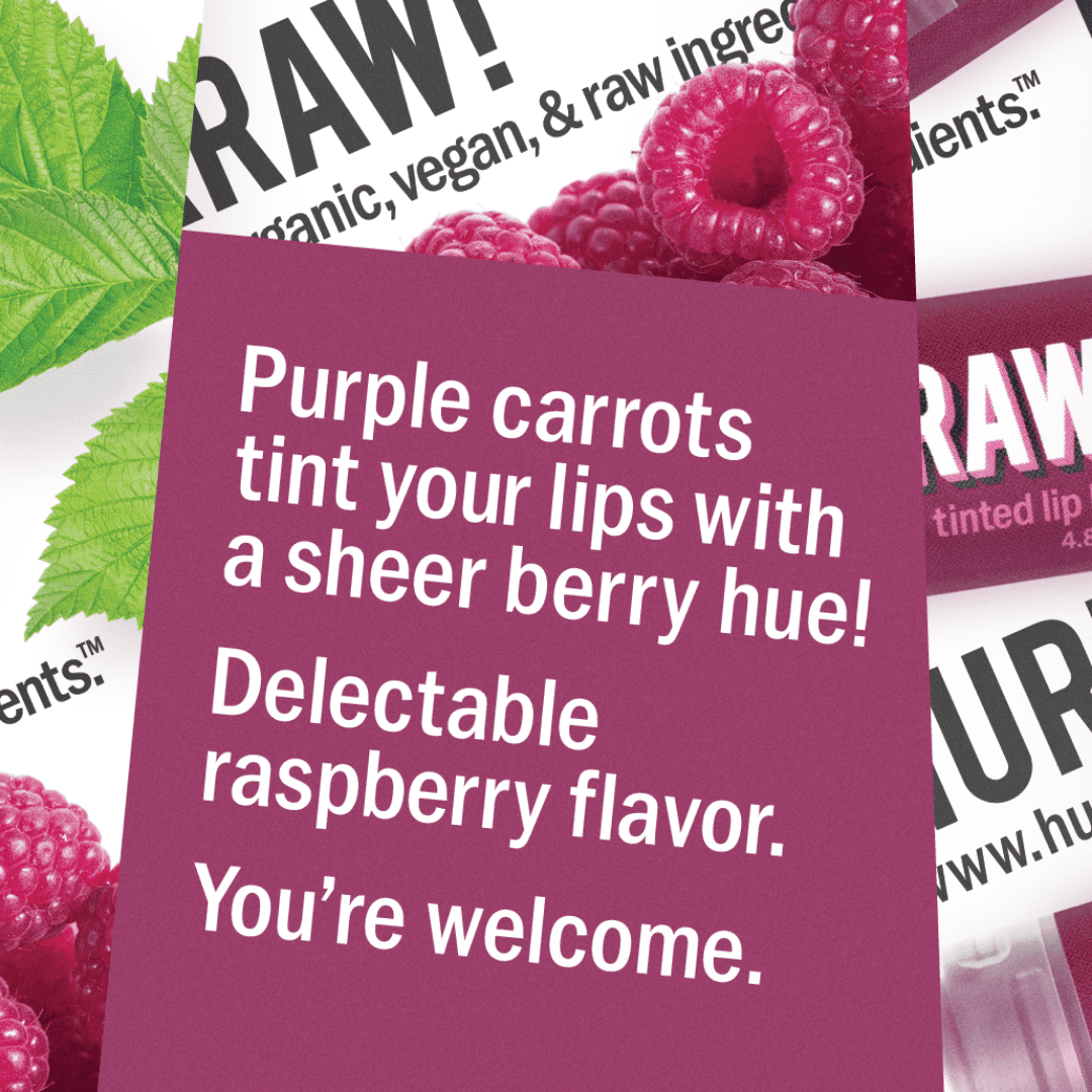 Lip Balm | Raspberry - Tinted Lip Balm | Raspberry - Tinted - Default Title in Lip Care | Hurraw