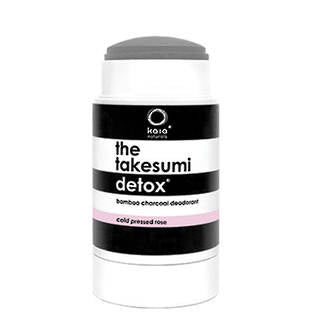 The Takesumi Detox Charcoal Deodorant + Detox The Takesumi Detox Charcoal Deodorant + Detox - Cold Pressed Rose in Deodorant | Kaia Naturals