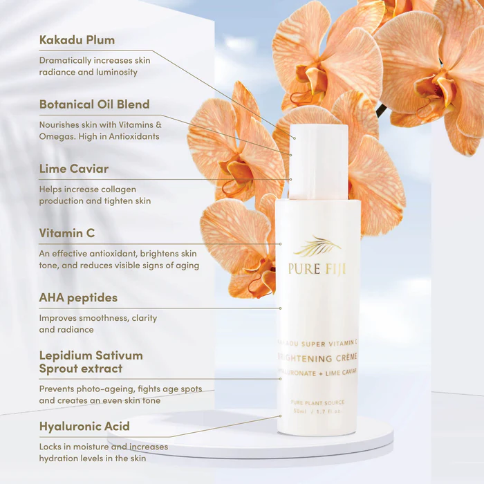 Vitamin C Brightening Creme Vitamin C Brightening Creme - Default Title in Moisturiser | Pure Fiji