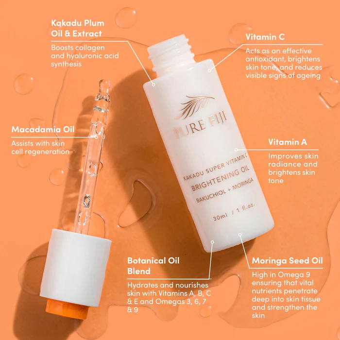 Vitamin C Brightening Oil Vitamin C Brightening Oil - Default Title in Skincare | Pure Fiji